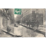 Inondations de Paris janvier 1910 - La Rue du Bac